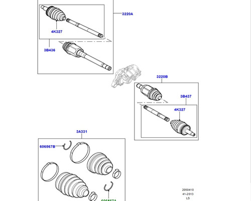 Front Axel & Components