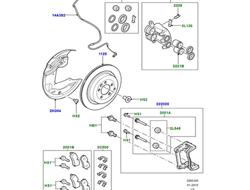 Front Brake Discs & Caliper