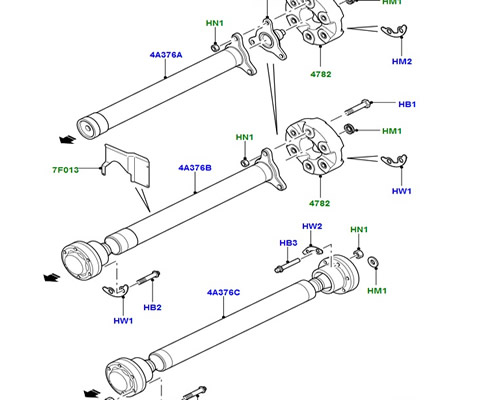 Front Drivershaft / Front Axel