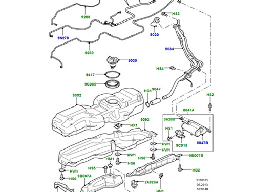 Fuel System Tanks & Lines