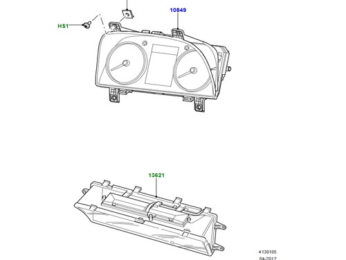 Instrument Cluster & Related Parts