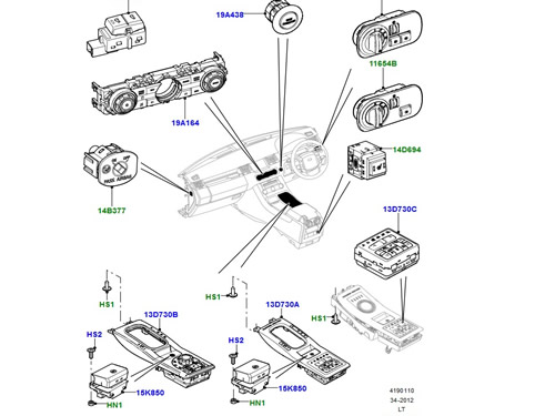 Vehicle Modules & Switches Relays